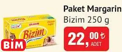 BİZİM PAKET MARGARİN 250 G